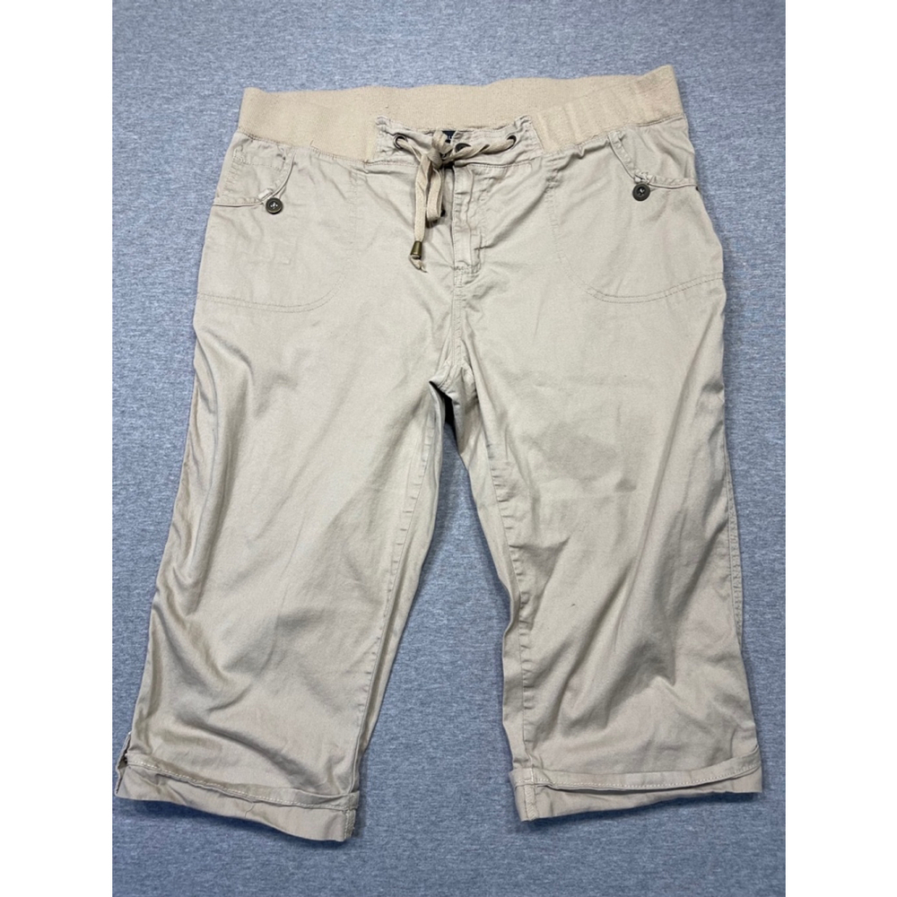 Women's Blue Entity khaki size 14 stretchy